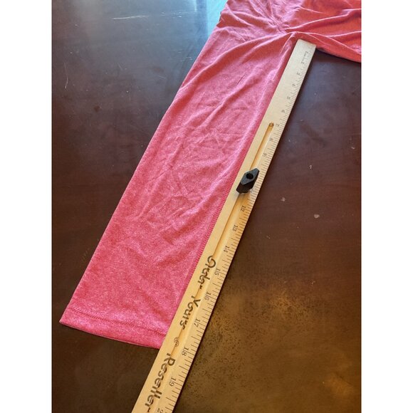 2 Hanes Sport Long Sleeve Pink Womens Shirts Size Medium - Picture 5 of 15